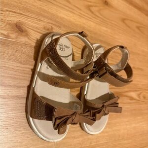 Stride Rite Brown Kids Sandals